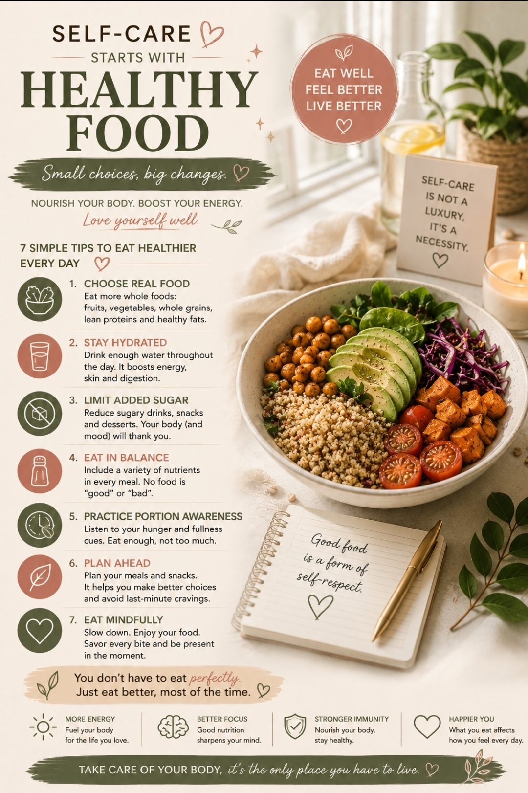 Self-Care Starts on Your Plate