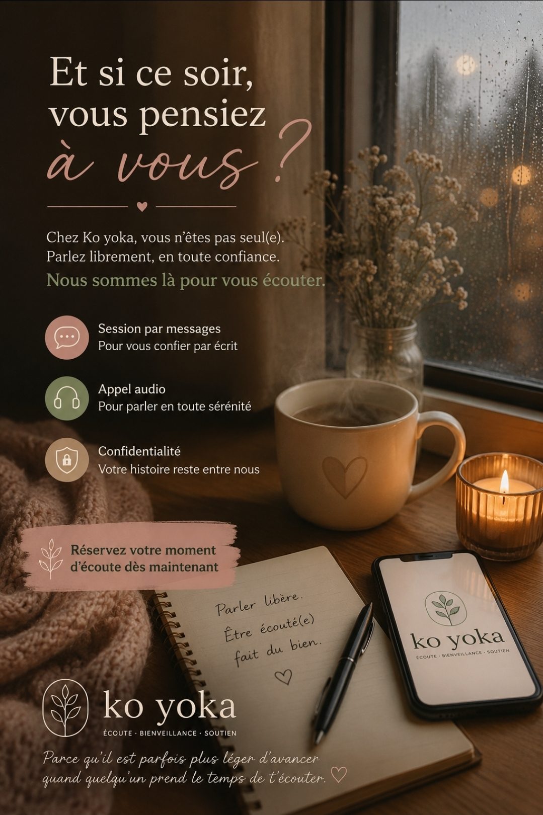 Vous méritez d'être écouté