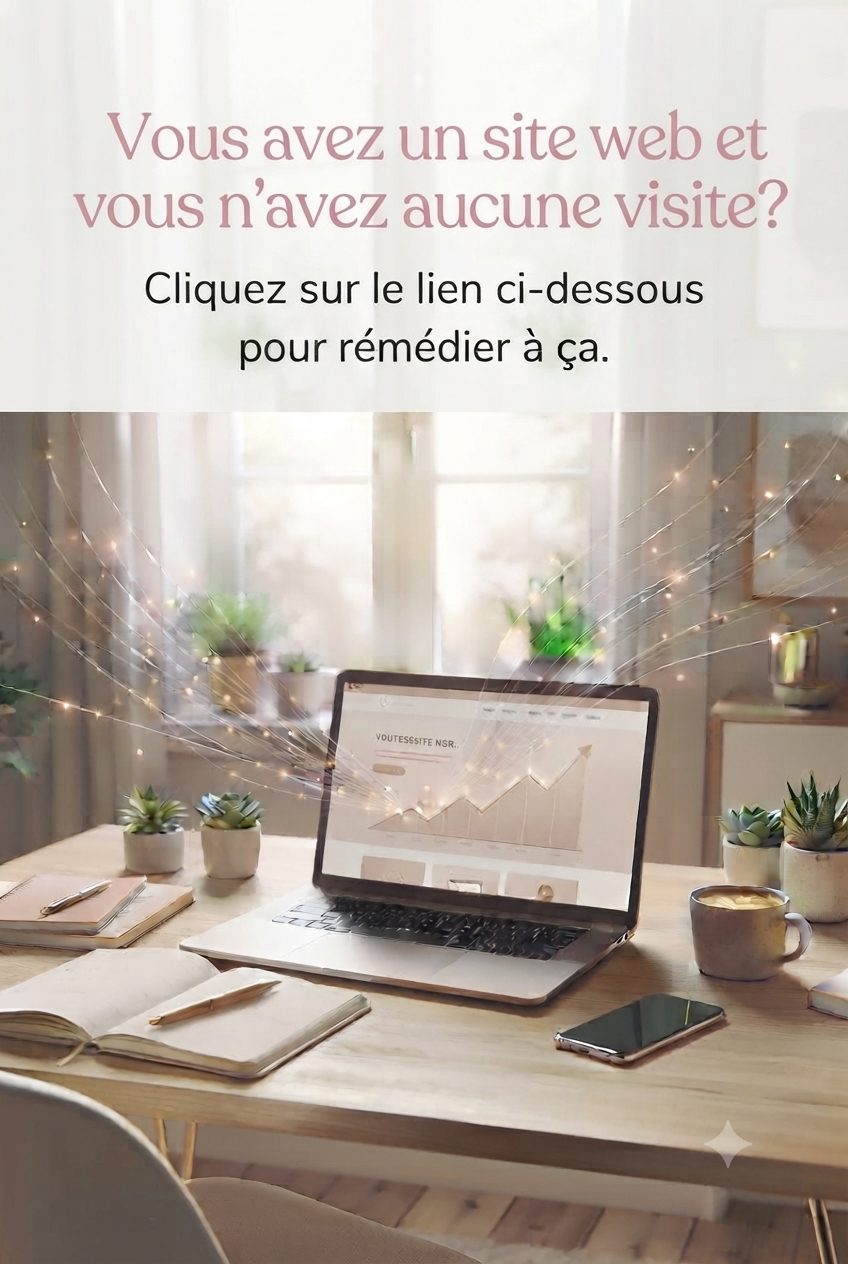 Vous avez un site web… mais personne ne le visite ?