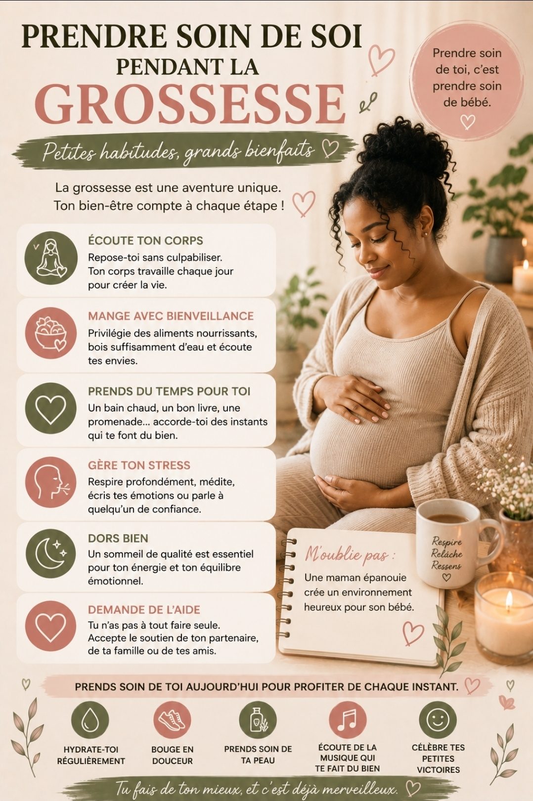 Grossesse : et si vous vous accordiez une parenthèse plus douce ?